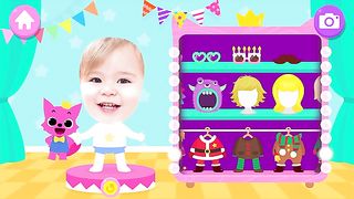 Happy Birthday???? Pinkfong????ㅣDress up and Decorate Cakes - Balloons