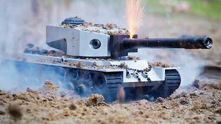 ???????? T34 ???????? → mini cannon tank → #cannon ​#battlefield #mrmichal
