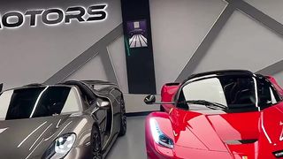 An impressive collection of cars