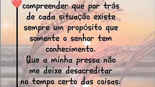 Todo processo exige paciência