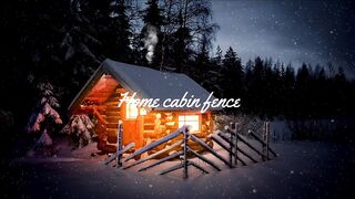 Home cabin fence