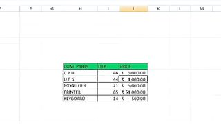 Excel 5 Shortcuts