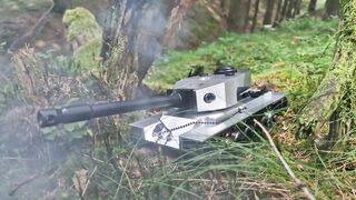 Handcrafted shooting model. 9mm Caliber
