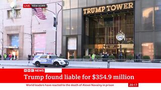 Trump ordered to pay more than $350m in New York fraud case
