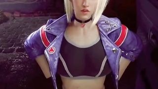 Cammy White In Back Alley
