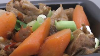 Carne com legumes