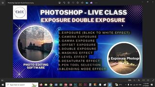 Photoshop Exposure and Double Exposure Live Exposure | TLCC