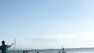 Beach again