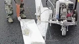 Road painting is so unexpectedly cool!