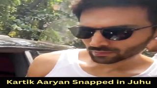 Kartik Aaryan Snapped in Juhu #kartikaaryan #shorts #short #trending #viral #bollywood #shortvideo