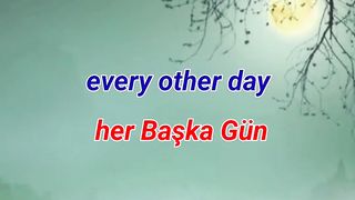 Learn Turkish talking about time