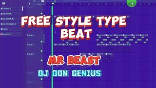 Free] FreeStyle Type Beat Mr Beast | afrobeat Type Beat | Latest Trending Beats | Freestyle Rap Beat By Dj Don Genius #shortsfeed #typebeat