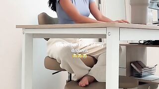 A very unusual office chair