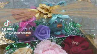Hantaran pernikahan celana dalam Bentuk Kelinci