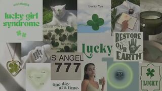 Mantra Lucky Girl Syndrome _ afirmações para sorte ★