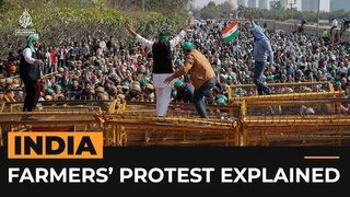 Farmer Protest: किसानों ने ट्रैक्टर को बनाया टैंक?