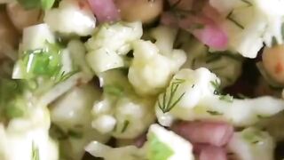 Herby Cauliflower Salad with Chickpeas