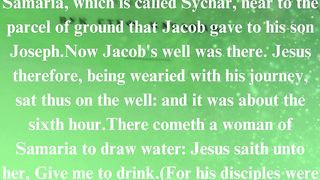 The Gospel according to John 112