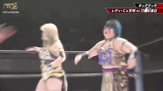 Queen's Quest (Lady C & Miyu Amasaki) vs Oedo Tai (Natsuko Tora & Momo Watanabe)  | STARDOM 13th Anniversary Supreme Fight 2024