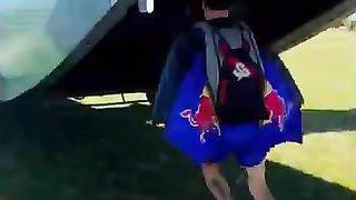 This is SKYDIVING - Wingsuit