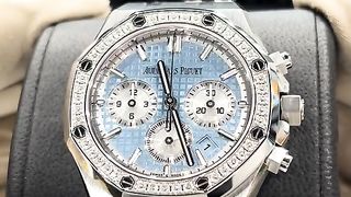Who's a fan of this stunning AP ‍ #AP #blue #diamond #factory #watchfam