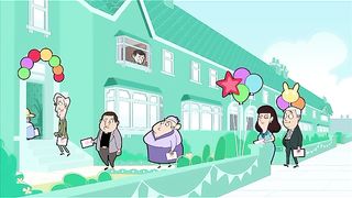 Mr. Bean menghadiri perayaan ulang tahun
