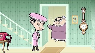 Mr. Bean - ikut numpang nginap malah disuruh kerja dulu