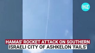 Hamas Fighter Launches Rocket Attack On Ashkelon; Watch What Israeli Warplane Did Next.