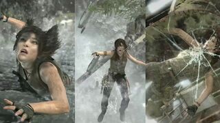 That was dangerous to cross this river |  Tomb Raider: Survival Edition PART-16 #shorts #gameoftrust