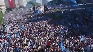 Argentina  Celebrations after winning world cup