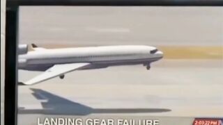 Man saves plane by crashing