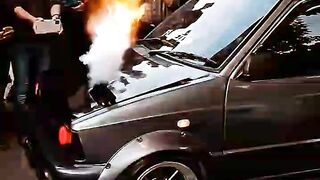 Pakistani Car FireBugs ???????? | Exhost Power | #Car #Exhost #Mehran