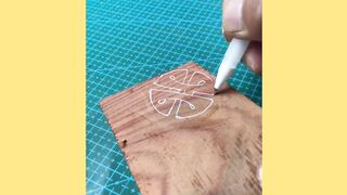Handmade wooden pendant |pendant |wooden pendant| Woodworking |woodworking7900 |#shorts