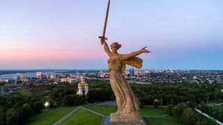 The hero city of Volgograd