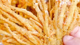 Jamur enoki crispy