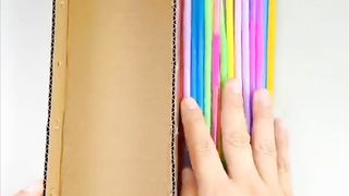 HAND Made Game with cap and straw