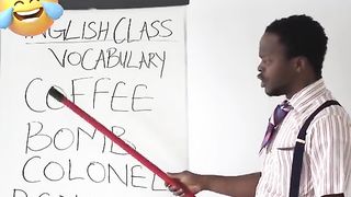 FUNNY ENGLISH TEACHER