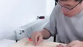This is cool! Building a pressure sensitive coffee table.