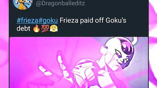 Frieza paid off Goku's debt ???????????? subscribe for more videos #goku #frieza