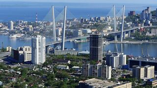The Far East. Vladivostok is the beautiful capital of Primorye