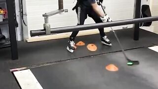 Creative hockey training