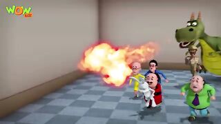 Motu Patlu Vs Dinosaur - Motu Patlu in Hindi - 3D Animation Cartoon