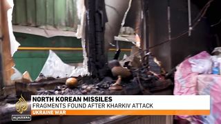 North Korean missiles_ Fragments found after Kharkiv attack.