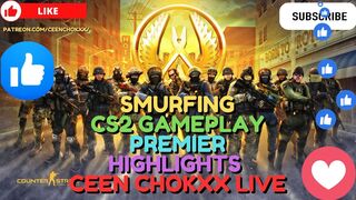 Smurfing CS2 Highlights Premier Gameplay Road To 15K Elo #CS2 #smurfing #premier #cs2highlights