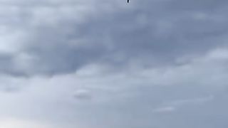 A adrenalina do pouso de paraquedas