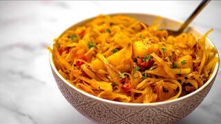 Indian Patta Gobhi Aloo Recipe - Spicy Cabbage with Potatoes