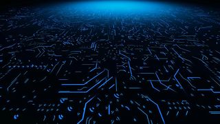 Digital circuit board futuristic Technology background Video