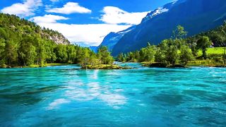Beautiful Lakes On Planet Earth | Crystal Clear Water