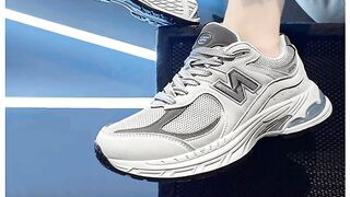 Men Sneakers Shoes Light Casual Fashion Running Elastic Leisure Outdoor Mesh Summer Sports Tennis Man Walking Shoes