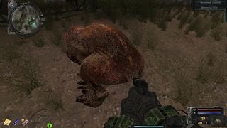 Приручил химеру возле Янова. STALKER